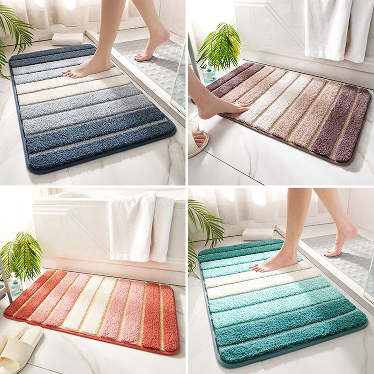 Prilagođena prostirka za kupanje od mikrovlakana, čupavi tepih za kupanje (1)